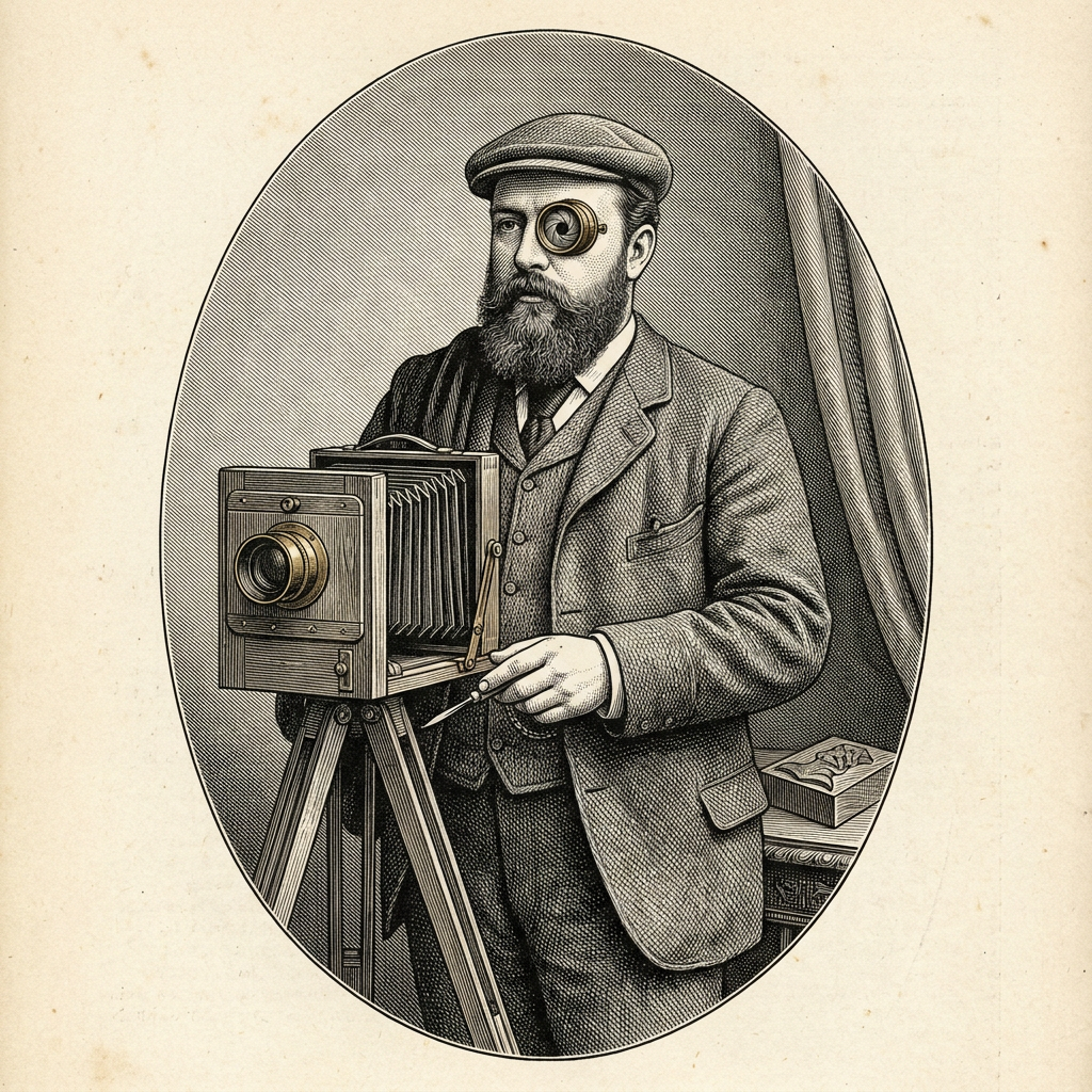Oscar Skraffelin, fotograf